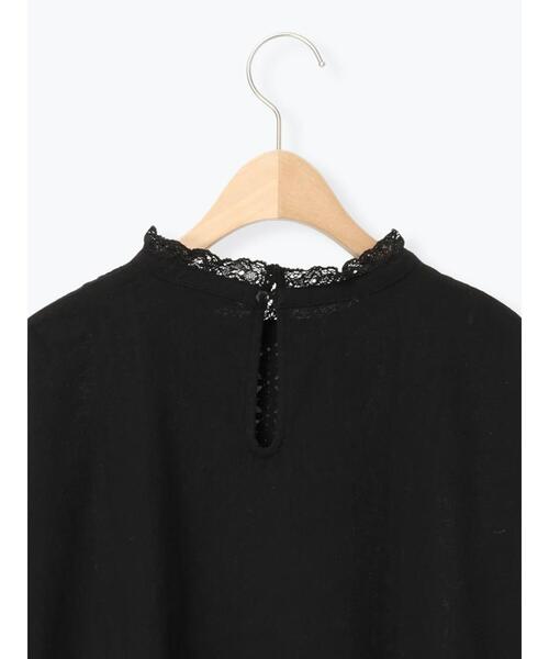 Samansa Mos2(サマンサ モスモス)の「前立てレース切替ブラウス(シャツ/ブラウス・レディース・ベージュ/グレー/オフホワイト/ブラック・F)」の19枚目の写真