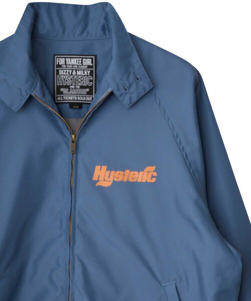 HYSTERIC GLAMOUR（ヒステリックグラマー）の「REVERB WOMAN スタンドカラージャケット（ブルゾン・メンズ・ブラック/ブルー/ホワイト・SMALL/LARGE/MEDIUM/X-LARGE）」の9枚目の写真