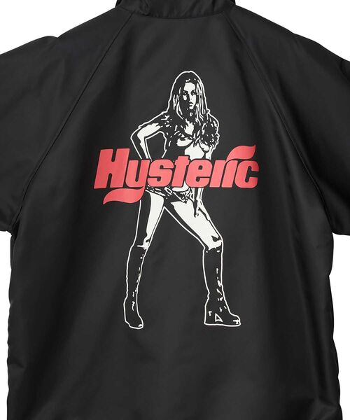 HYSTERIC GLAMOUR（ヒステリックグラマー）の「REVERB WOMAN スタンドカラージャケット（ブルゾン・メンズ・ブラック/ブルー/ホワイト・SMALL/LARGE/MEDIUM/X-LARGE）」の5枚目の写真