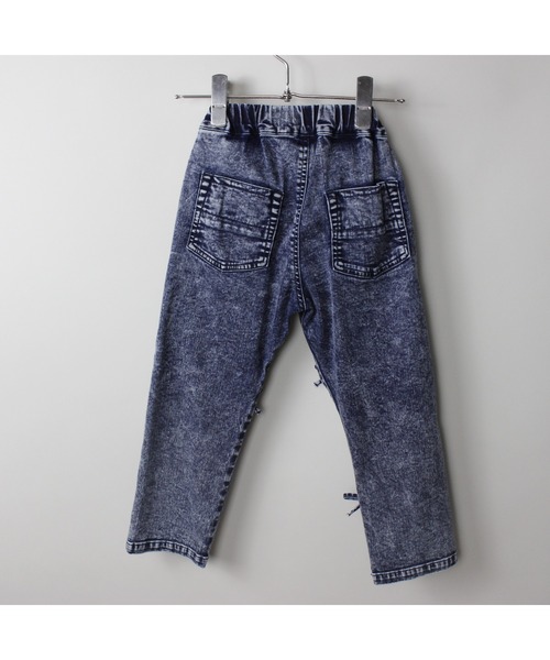 maarook(マルーク)の「接触冷感デニムリボンロングパンツ(デニムパンツ・キッズ・ネイビー/ブラック・110cm/120cm/130cm/100cm)」の13枚目の写真