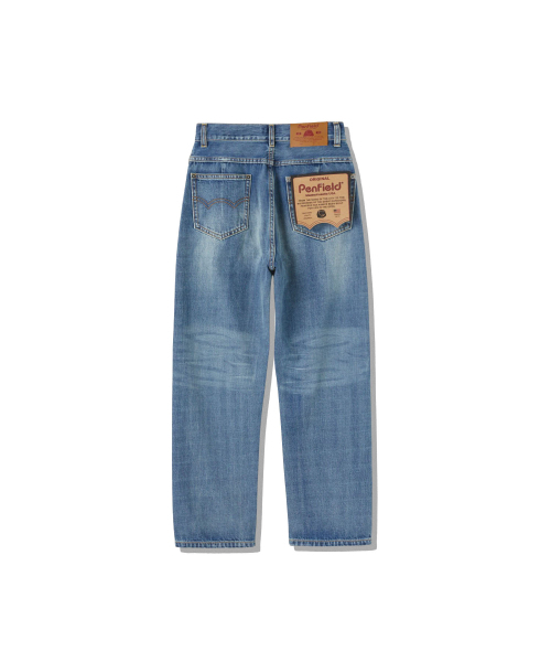 PENFIELD（ペンフィールド）の「ウィメンズ 1975 ウォッシュドセルビッジジンスカイブルー_FR1WP03U（デニムパンツ・レディース・スカイブルー・FREE）」の15枚目の写真