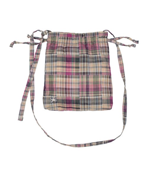 THECOLDESTMOMENT(ザコールデストモーメント)の「TCM vintage check pouch bag (purple)(メッセンジャーバッグ・レディース・その他・ONE SIZE)」の5枚目の写真
