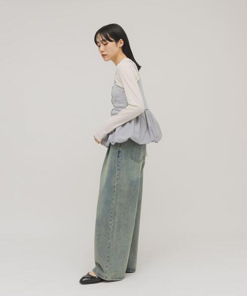 KBF(ケイビーエフ)の「バルーンビスチェSETトップス(Tシャツ/カットソー・レディース・イエロー系その他/グレー系その他/ホワイト系その他・ONE)」の9枚目の写真