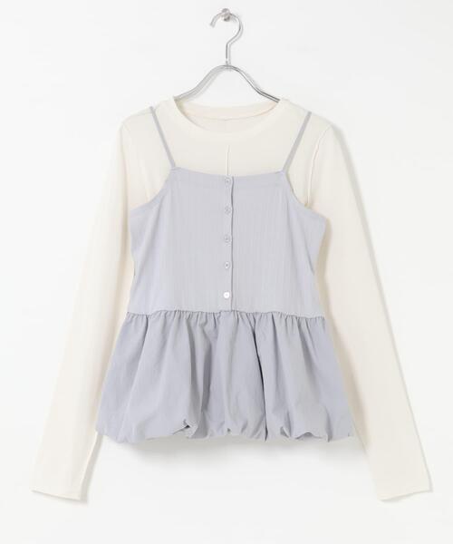 KBF(ケイビーエフ)の「バルーンビスチェSETトップス(Tシャツ/カットソー・レディース・イエロー系その他/グレー系その他/ホワイト系その他・ONE)」の11枚目の写真