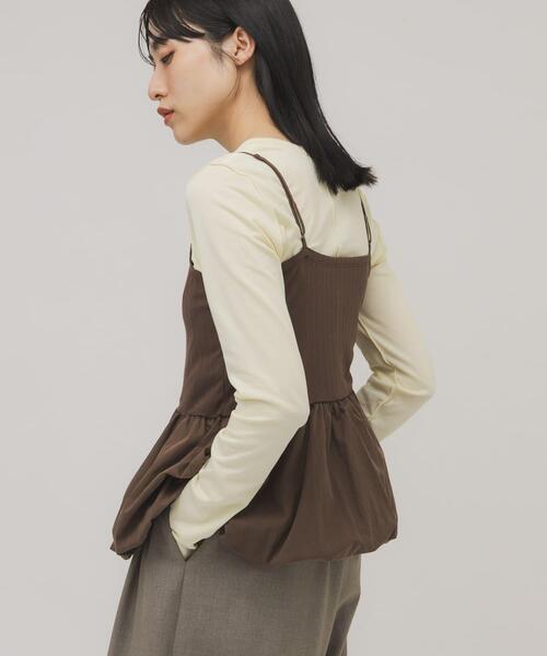 KBF(ケイビーエフ)の「バルーンビスチェSETトップス(Tシャツ/カットソー・レディース・イエロー系その他/グレー系その他/ホワイト系その他・ONE)」の16枚目の写真