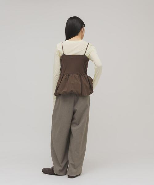 KBF(ケイビーエフ)の「バルーンビスチェSETトップス(Tシャツ/カットソー・レディース・イエロー系その他/グレー系その他/ホワイト系その他・ONE)」の19枚目の写真