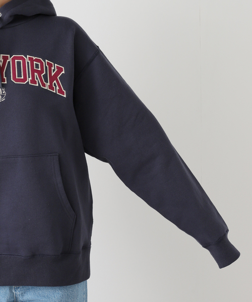 Deuxieme Classe(ドゥーズィエムクラス)の「BTN 21 Hoodie スウェット(パーカー・レディース・ネイビー・FREE)」の5枚目の写真