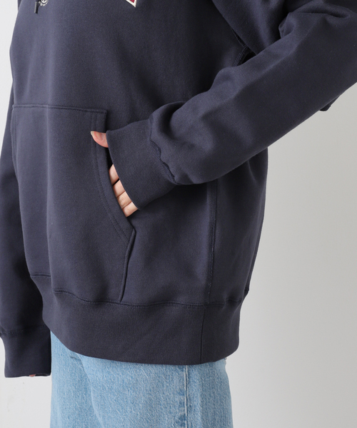 Deuxieme Classe(ドゥーズィエムクラス)の「BTN 21 Hoodie スウェット(パーカー・レディース・ネイビー・FREE)」の6枚目の写真