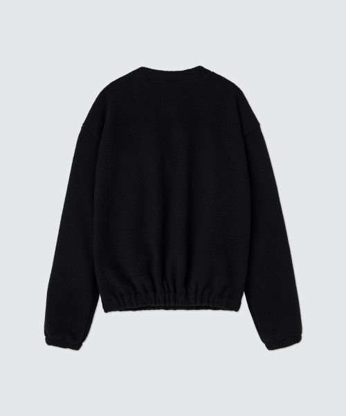 LEARVE(ルアブ)の「東京テクスチャーワッフルヘンリーネックブラック(Tシャツ/カットソー・メンズ・その他・L/M/XL)」の2枚目の写真