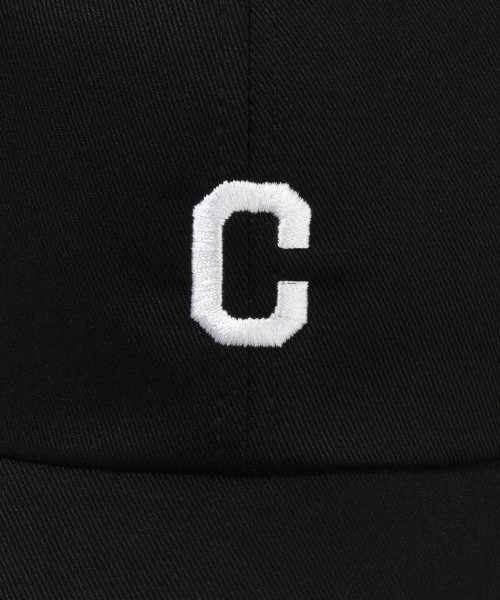 COVERNAT（カバーナット）の「[スタンダードフィット] スモール C ロゴ B.B キャップ ブラック（キャップ・レディース・その他・FREE）」の3枚目の写真