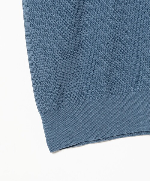 FRED PERRY（フレッドペリー）の「【別注】FRED PERRY / Skipper Knit Polo Shirt（ポロシャツ・メンズ・ブラック/ブルー系その他3・X-LARGE/LARGE/MEDIUM/SMALL）」の8枚目の写真