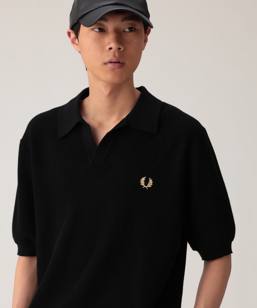 別注】FRED PERRY / Skipper Knit Polo Shirt（ポロシャツ）｜FRED