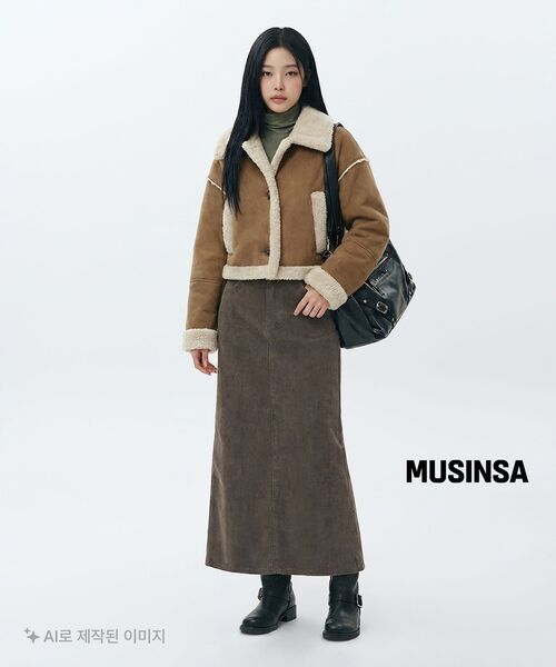 MUSINSA STANDARD WOMAN（ムシンサスタンダードウーマン）の「ウィメンズウールテンセルスリムタートルネック長袖Tシャツ[セージ]（Tシャツ/カットソー・レディース・その他・X-SMALL/SMALL/MEDIUM/LARGE）」の6枚目の写真