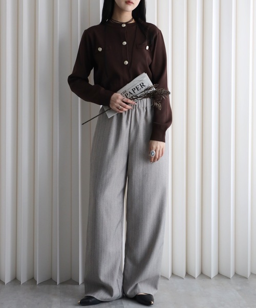 model：164cm. 着用サイズ：FREE