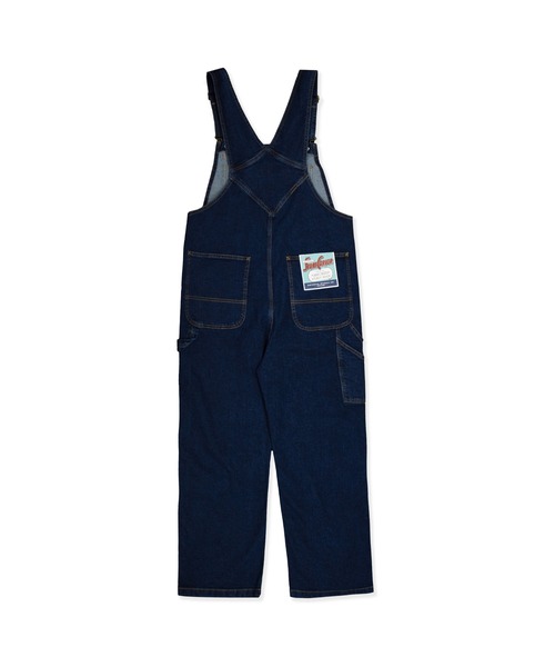UNIVERSAL OVERALL（ユニバーサルオーバーオール）の「DENIM OVERALL/デニムオーバーオール（サロペット/オーバーオール・キッズ・インディゴブルー・S/XS/L/M）」の2枚目の写真