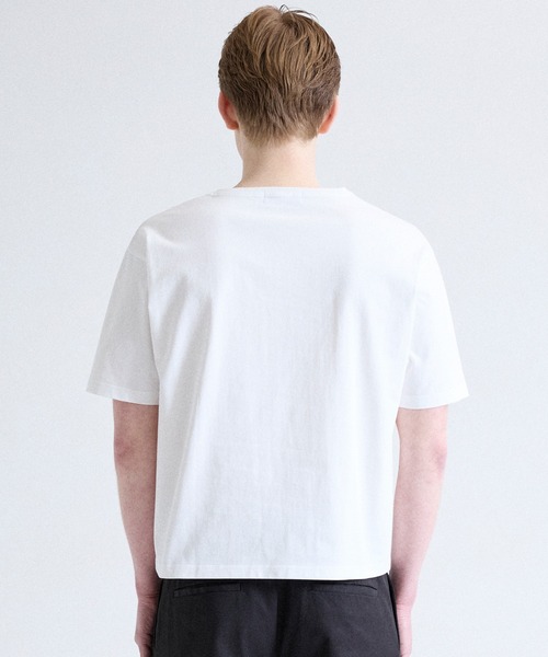 Parts Lab.（パーツラボ）の「【Parts Lab.】Functional Cool V-Crewneck Tee / 機能性VネッククルーネックTシャツ（接触冷感＋吸水速乾）（Tシャツ/カットソー・メンズ・ブラック/ホワイト・L/M/S）」の4枚目の写真