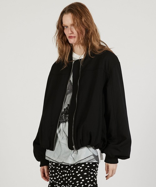 PRANK PROJECT(プランクプロジェクト)の「【2026Spring Pre-Order】スーチングブルゾン / Suiting Blouson(ブルゾン・レディース・ブラック・FREE)」の6枚目の写真