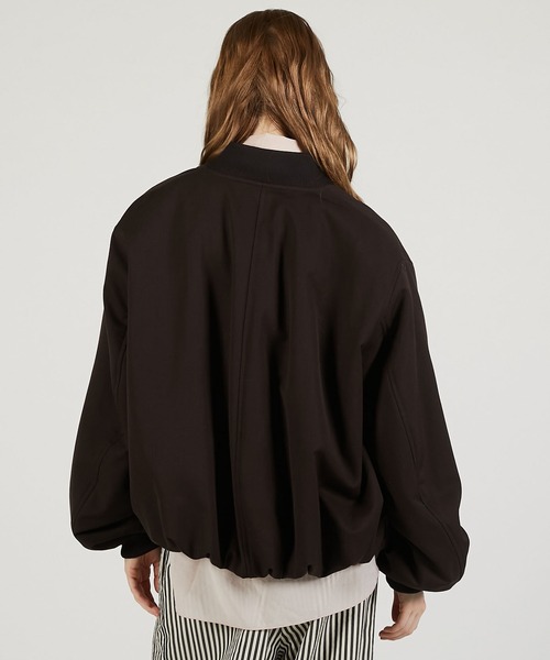 PRANK PROJECT(プランクプロジェクト)の「【2026Spring Pre-Order】スーチングブルゾン / Suiting Blouson(ブルゾン・レディース・ブラック・FREE)」の18枚目の写真