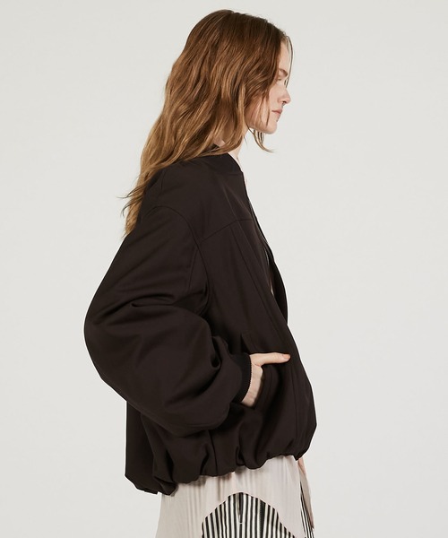 PRANK PROJECT(プランクプロジェクト)の「【2026Spring Pre-Order】スーチングブルゾン / Suiting Blouson(ブルゾン・レディース・ブラック・FREE)」の19枚目の写真