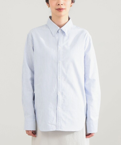 Demi-Luxe BEAMS（デミルクス ビームス）の「AK+1 / コットン オックス シャツ（シャツ/ブラウス・レディース・ピンク/ストライプ・38/36）」の14枚目の写真