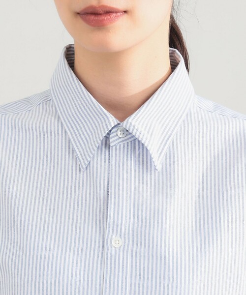 Demi-Luxe BEAMS（デミルクス ビームス）の「AK+1 / コットン オックス シャツ（シャツ/ブラウス・レディース・ピンク/ストライプ・38/36）」の17枚目の写真