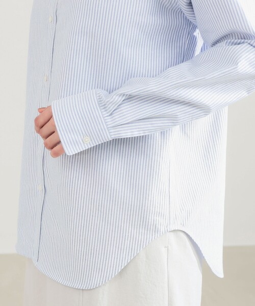 Demi-Luxe BEAMS（デミルクス ビームス）の「AK+1 / コットン オックス シャツ（シャツ/ブラウス・レディース・ピンク/ストライプ・38/36）」の18枚目の写真