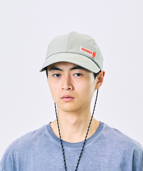 CA4LA（カシラ）の「BERT（キャップ・レディース・ライトグレー/ブラック・ONESIZE）」の3枚目の写真