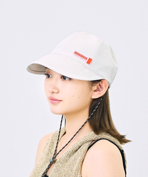 CA4LA（カシラ）の「BERT（キャップ・レディース・ライトグレー/ブラック・ONESIZE）」の5枚目の写真