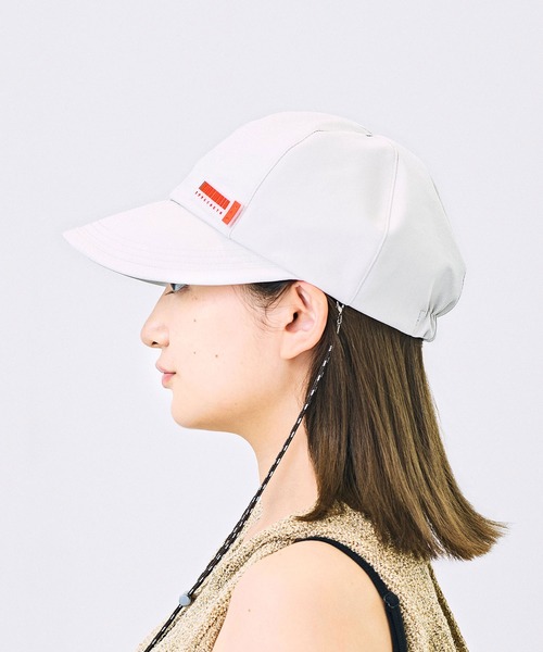 CA4LA（カシラ）の「BERT（キャップ・レディース・ライトグレー/ブラック・ONESIZE）」の6枚目の写真