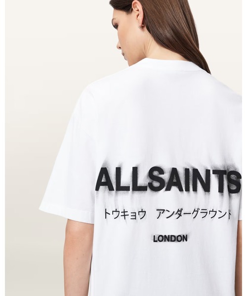 ALLSAINTS(オールセインツ)の「SPEEDER ETTA TEE | SPEEDER ETTA Tシャツ(Tシャツ/カットソー・レディース・ホワイト・XS/S/M)」の2枚目の写真