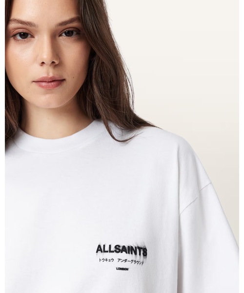 ALLSAINTS(オールセインツ)の「SPEEDER ETTA TEE | SPEEDER ETTA Tシャツ(Tシャツ/カットソー・レディース・ホワイト・XS/S/M)」の4枚目の写真