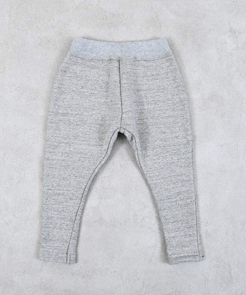 JIPPON（ジポン）の「ファノン裏起毛ストレッチサルエルパンツ/日本製（その他パンツ・キッズ・ホワイト系その他/杢グレー/ブラック・80/90/95/100/110/120）」の10枚目の写真