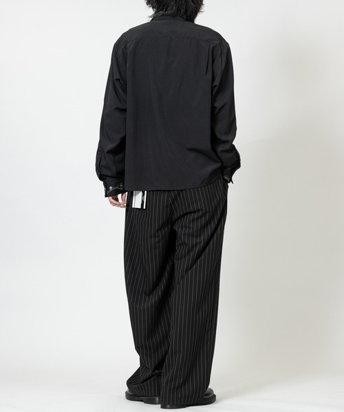 JOHN'S CLOSET（ジョンズクローゼット）の「【13】襟/カフス デザインエンブロイダリーシャツ（シャツ/ブラウス・メンズ・ホワイト/ブラック・MEDIUM/LARGE）」の19枚目の写真