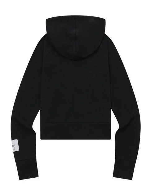 COIRIS_(コイリス)の「◇COIRIS◇ブランド直輸入正規品/グレン クロップ フード ジップアップ GLEN CROP HOOD ZIP-UP(パーカー・レディース・チャコール/ブラック・FREE)」の11枚目の写真