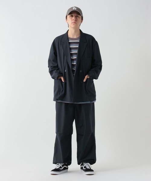 GEORGE'S（ジョージズ）の「マルチポケットテーラージャケット（テーラードジャケット・メンズ・グレー/ダークネイビー・MEDIUM/LARGE）」の13枚目の写真