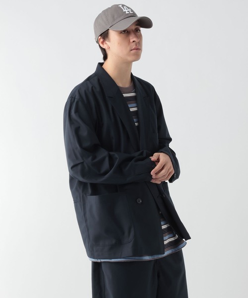 GEORGE'S（ジョージズ）の「マルチポケットテーラージャケット（テーラードジャケット・メンズ・グレー/ダークネイビー・MEDIUM/LARGE）」の21枚目の写真