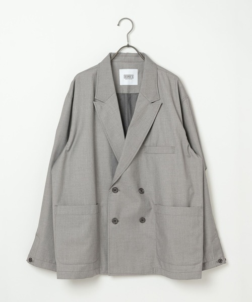 GEORGE'S（ジョージズ）の「マルチポケットテーラージャケット（テーラードジャケット・メンズ・グレー/ダークネイビー・MEDIUM/LARGE）」の22枚目の写真