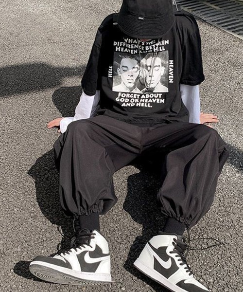 KELVIN(ケルヴァン)の「Cargo Tuck Jogger Pants カーゴ タック ジョガーパンツ(カーゴパンツ・メンズ・ブラック・MEDIUM/LARGE)」の12枚目の写真