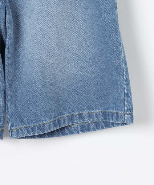 BAYFLOW（ベイフロー）の「[トレンドのストリートコーデに☆]バギーハーフデニムパンツ(KIDS)（デニムパンツ・キッズ・ダークブルー/ライトブルー・150cm/130cm/110cm）」の7枚目の写真