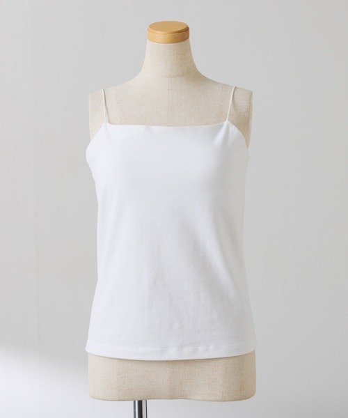 COLLAGE GALLARDAGALANTE(コラージュガリャルダガランテ)の「カップ付きキャミソール(キャミソール・レディース・ホワイト/ブラック・FREE)」の11枚目の写真