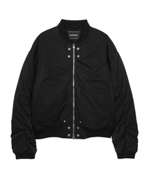 IDWS（アイドンワナセル）の「Circle Shirring Logo Ma-1 Black（MA-1）」