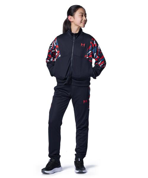 UNDER ARMOUR（アンダーアーマー）の「UAプリント ブロック トラックパンツ（トレーニング/キッズ）（その他パンツ・キッズ・ブラック・140cm/160cm/150cm/130cm/120cm）」の6枚目の写真