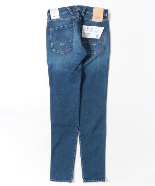 REPLAY（リプレイ）の「ANBASS ハイパーフレックスデニム（デニムパンツ・メンズ・ダークブルー・W29xL32/W30xL32/W31xL32/W32xL32/W33xL32/W28xL32）」の2枚目の写真