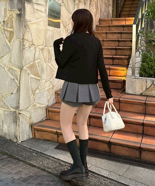 continuer de NICE CLAUP（コンティニューデナイスクラップ）の「花柄JQD×キャミSET（Tシャツ/カットソー・レディース・サックスブルー/ブラック/アイボリー/その他11・FREE）」の18枚目の写真