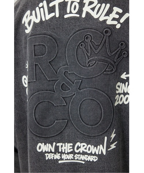 RODEO CROWNS WIDE BOWL(ロデオクラウンズワイドボウル)の「エンボスロゴデニムジャケット(デニムジャケット・メンズ・ネイビー/グレー・MEDIUM/LARGE)」の15枚目の写真
