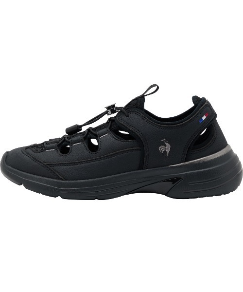 le coq sportif(ルコックスポルティフ)の「ルコックスポルティフ/LCS ロレーヌ SS 消臭/軽量スニーカー LU6SSN21LZ(スニーカー・レディース・グレー系その他/ブラック系/ベージュ・23.0cm/23.5cm/24.0cm/24.5cm/25.0cm/22.5cm)」の2枚目の写真
