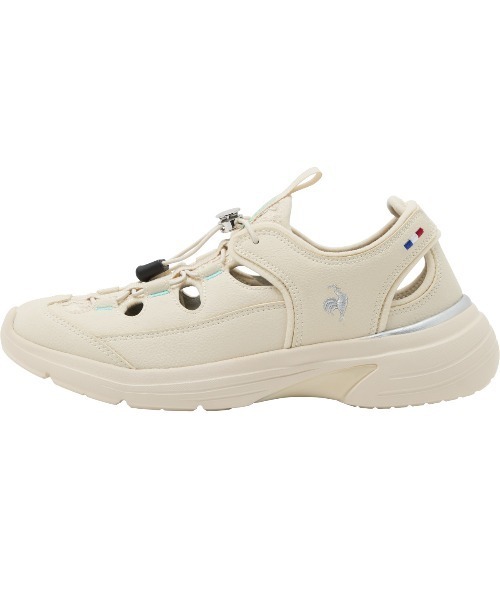le coq sportif(ルコックスポルティフ)の「ルコックスポルティフ/LCS ロレーヌ SS 消臭/軽量スニーカー LU6SSN21LZ(スニーカー・レディース・グレー系その他/ブラック系/ベージュ・23.0cm/23.5cm/24.0cm/24.5cm/25.0cm/22.5cm)」の3枚目の写真