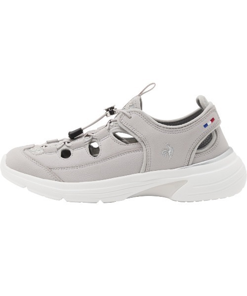 le coq sportif(ルコックスポルティフ)の「ルコックスポルティフ/LCS ロレーヌ SS 消臭/軽量スニーカー LU6SSN21LZ(スニーカー・レディース・グレー系その他/ブラック系/ベージュ・23.0cm/23.5cm/24.0cm/24.5cm/25.0cm/22.5cm)」の1枚目の写真