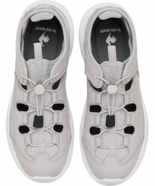 le coq sportif(ルコックスポルティフ)の「ルコックスポルティフ/LCS ロレーヌ SS 消臭/軽量スニーカー LU6SSN21LZ(スニーカー・レディース・グレー系その他/ブラック系/ベージュ・23.0cm/23.5cm/24.0cm/24.5cm/25.0cm/22.5cm)」の12枚目の写真