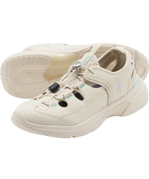 le coq sportif(ルコックスポルティフ)の「ルコックスポルティフ/LCS ロレーヌ SS 消臭/軽量スニーカー LU6SSN21LZ(スニーカー・レディース・グレー系その他/ブラック系/ベージュ・23.0cm/23.5cm/24.0cm/24.5cm/25.0cm/22.5cm)」の18枚目の写真